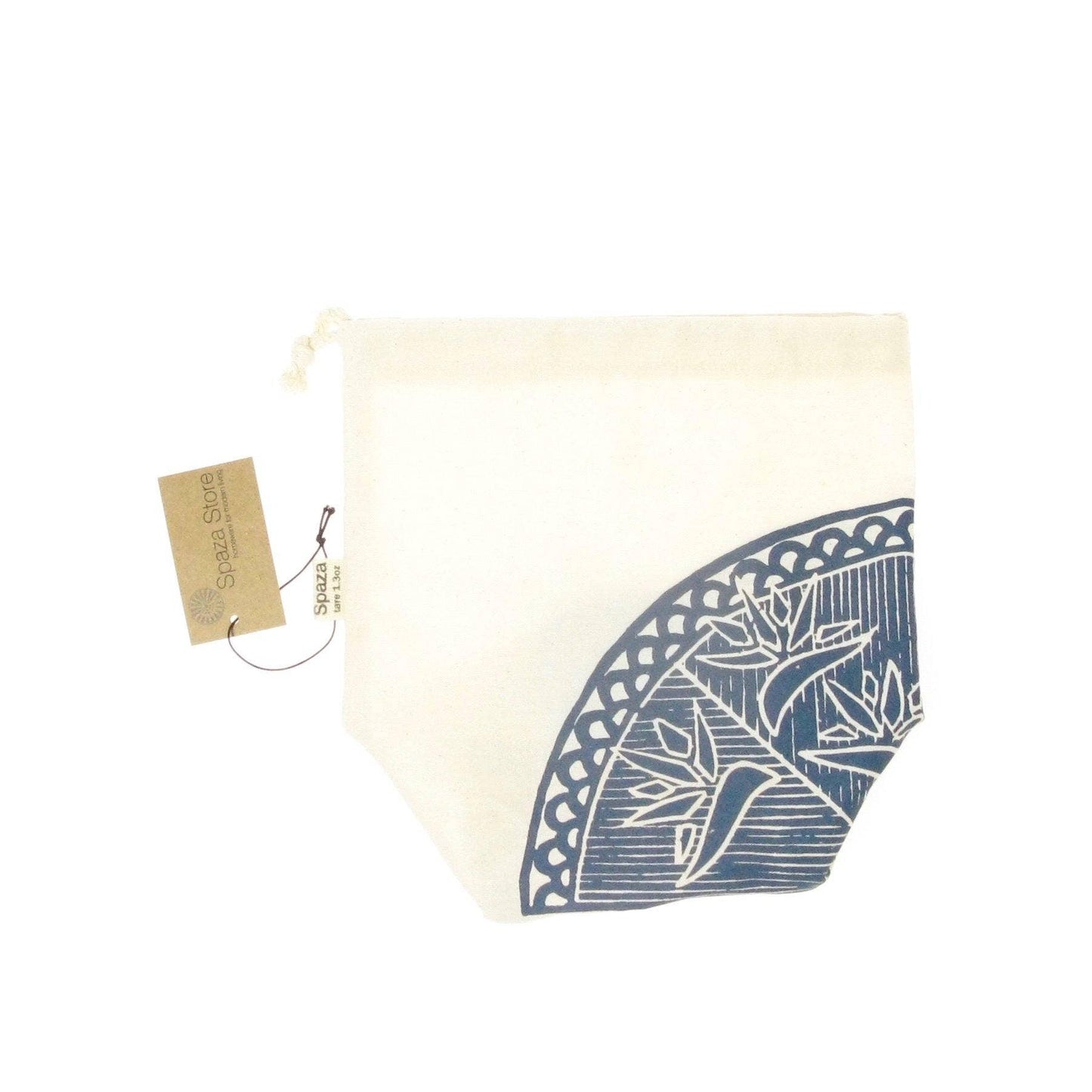 Reusable Produce Bucket Bag in Denim Blue by Halo Dish Covers