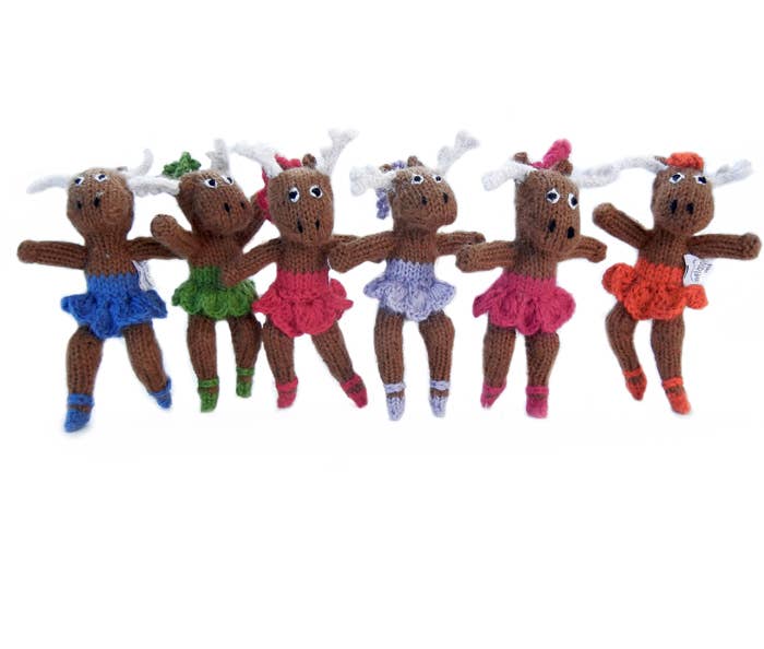 Dancing Moose Ornament by Melange Collection