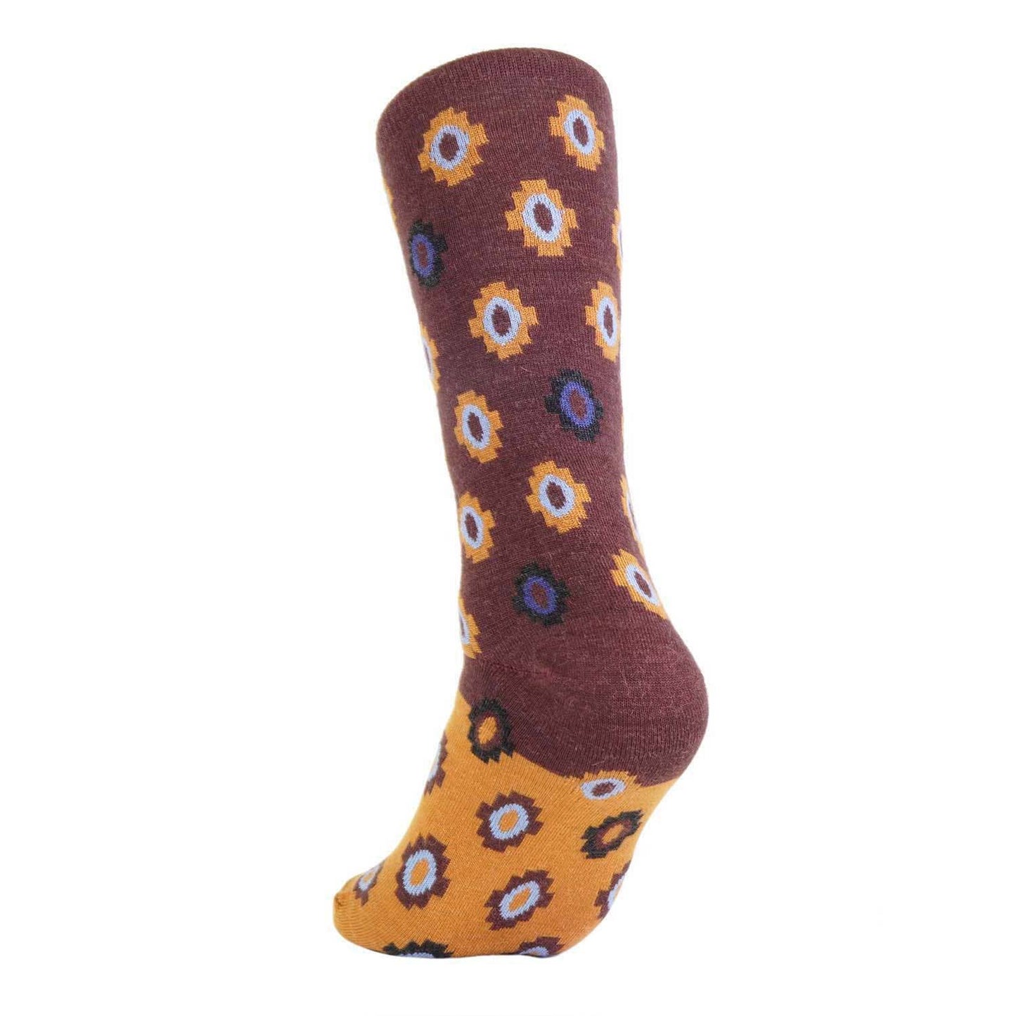 Incan Boysenberry Alpaca Socks by Shupaca Alpaca