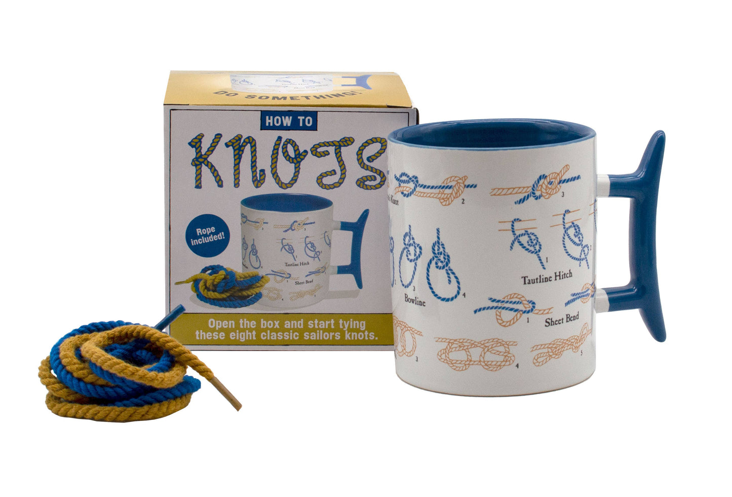 How To Tie Nautical Knots Coffee Mug from Unemployed Philosophers Guild