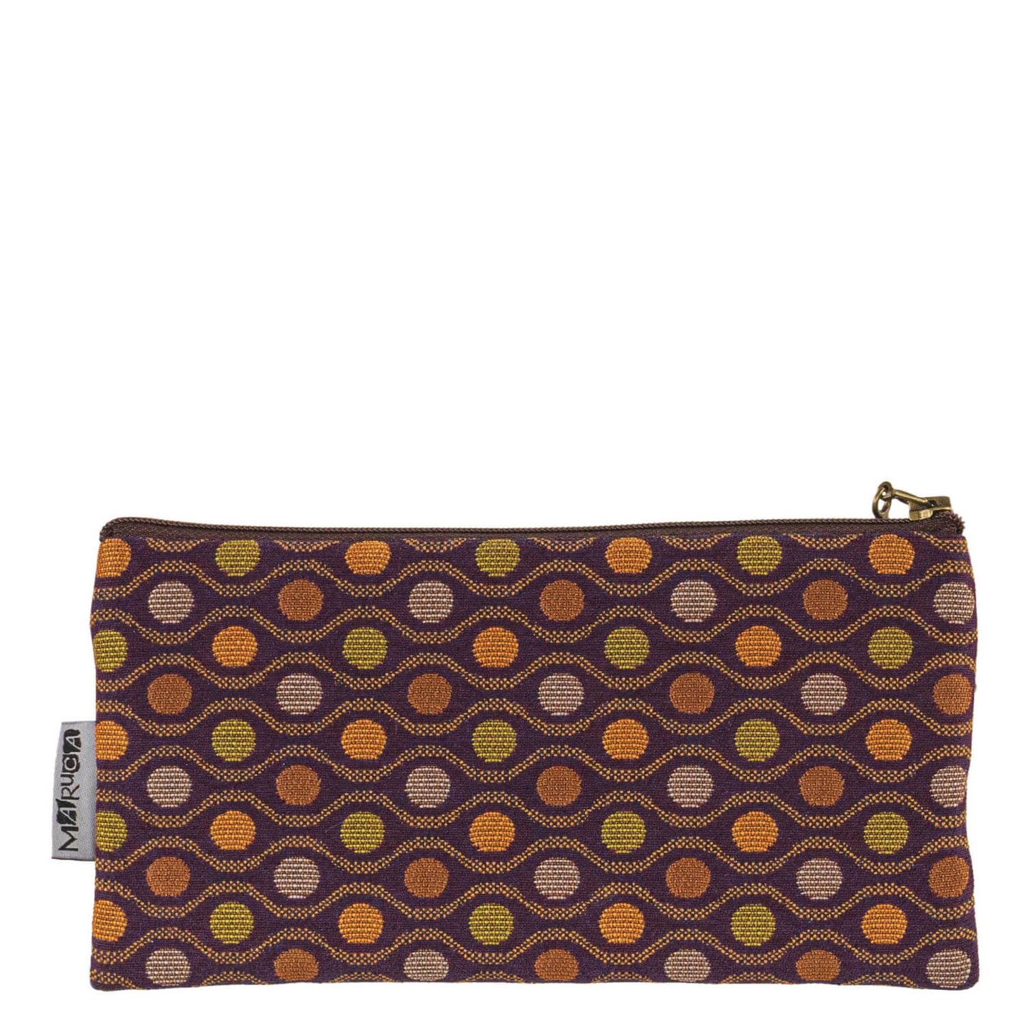 Heidi Wallet in Peacock Wine by Maruca Design
