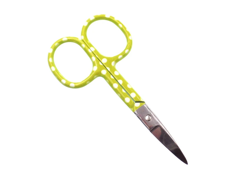 Polka Dot Curved Scissors - Notions