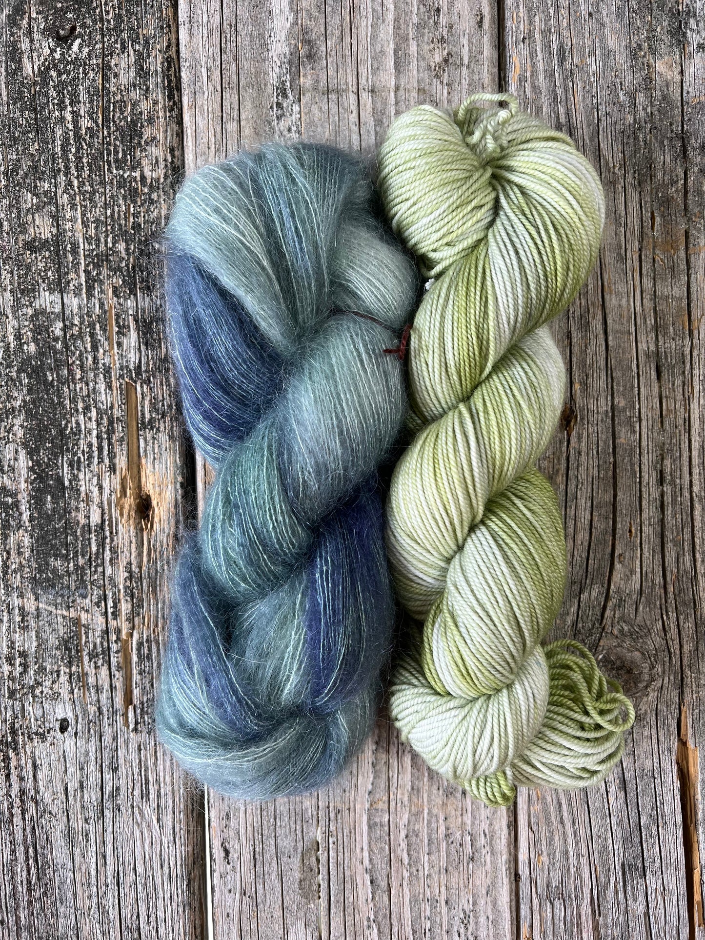 Stillwater: Lichen + Katahdin: Echo Lake - Stillwater Scarf Kit