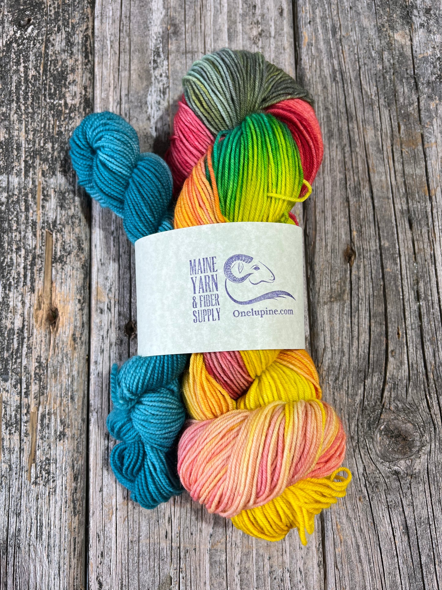 Saco: Nyan Shark + Teally Teal - Riff Shawl Kit