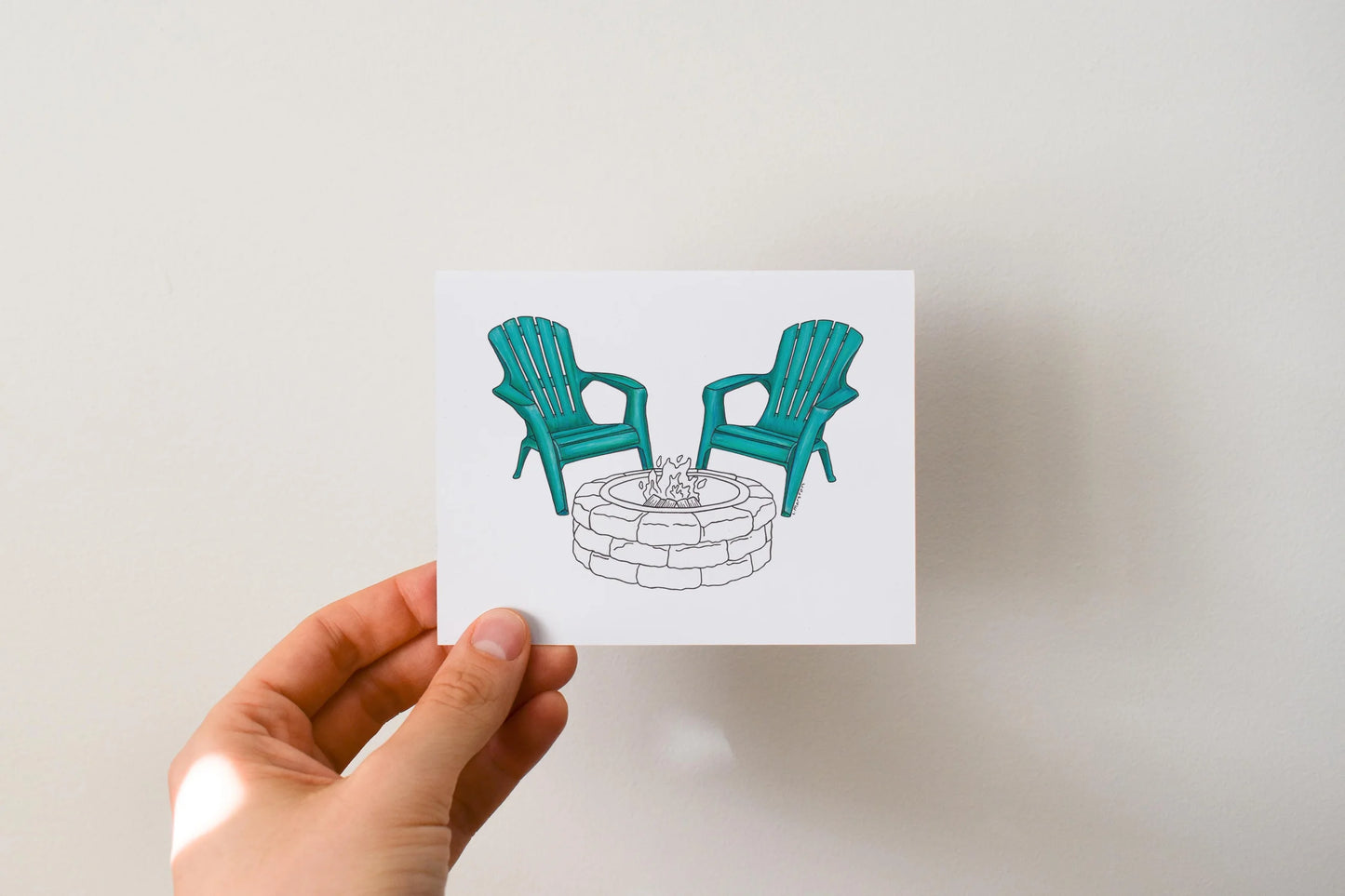 Maine Camp - Boxed Set of 8 Greeting Cards by 3 Legged Dog Ink