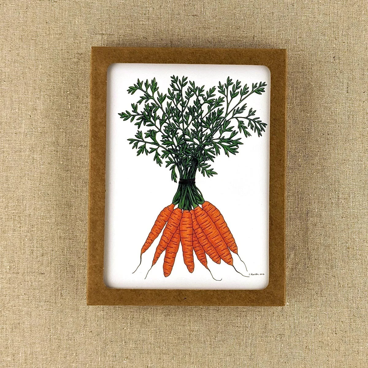 Veggie - Boxed Set of 8 Greeting Cards by 3 Legged Dog Ink