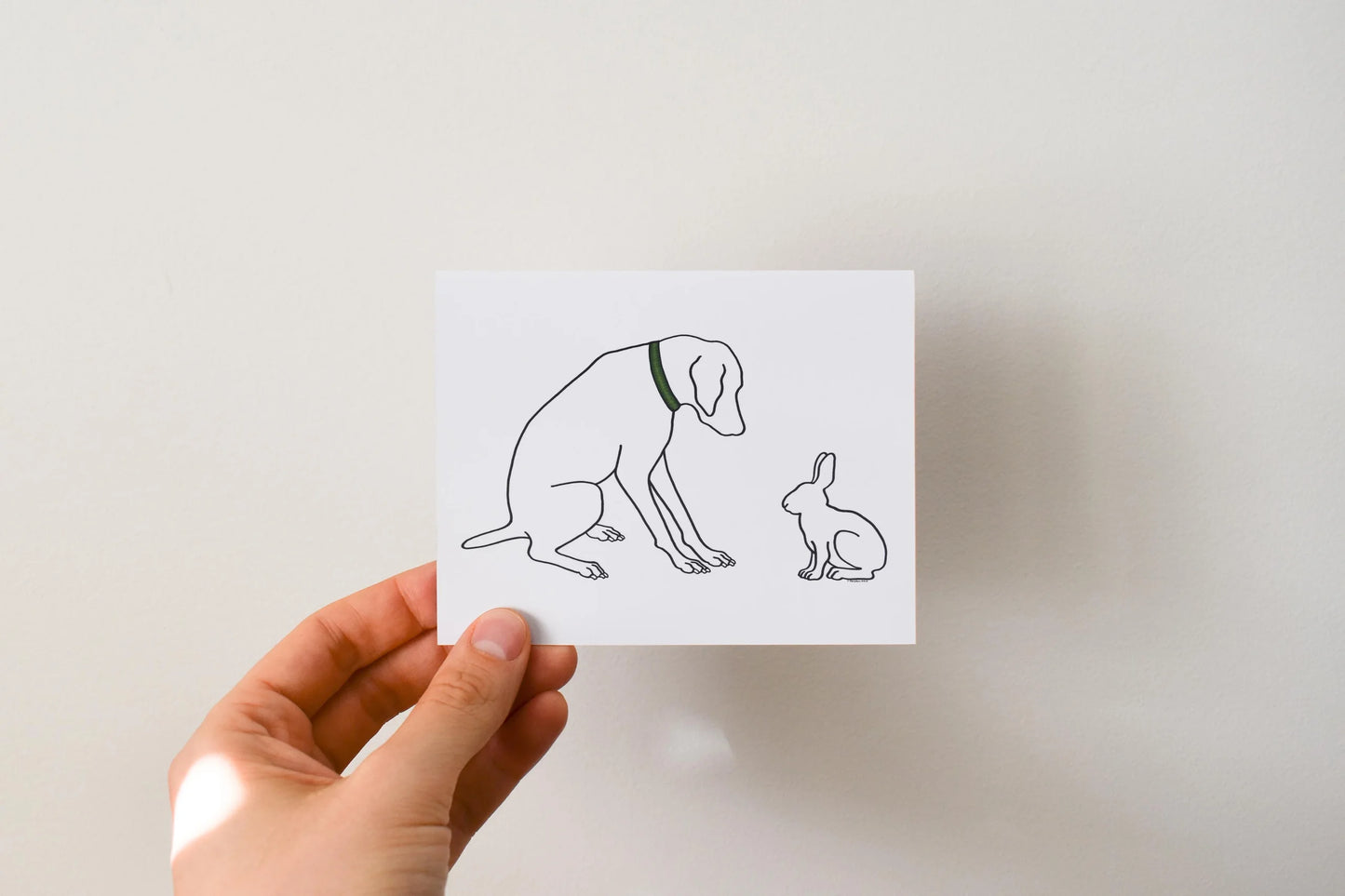 Dog - Boxed Set of 8 Greeting Cards by 3 Legged Dog Ink
