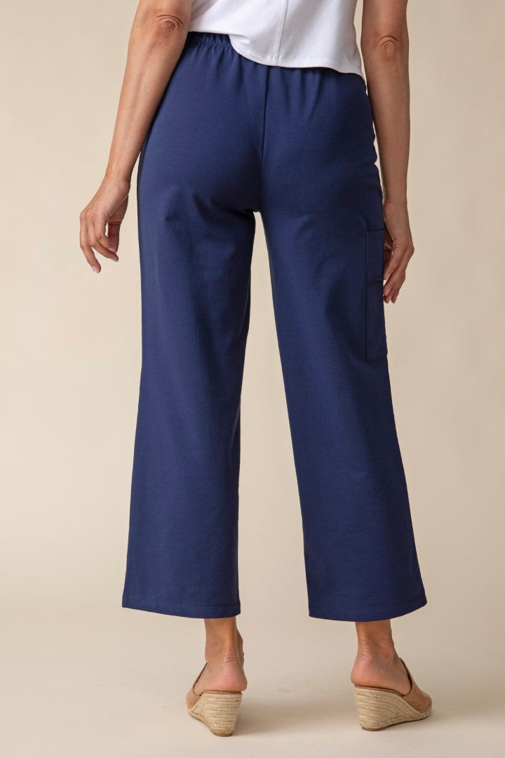 French Terry Easy Pocket Pant in Navy by Habitat Clothing