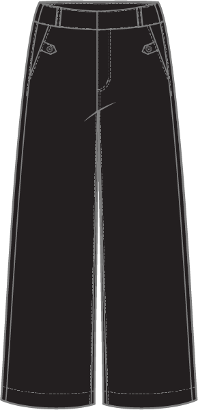 Ultra Stretch Twill Soho Pant in Black by Habitat Clothing