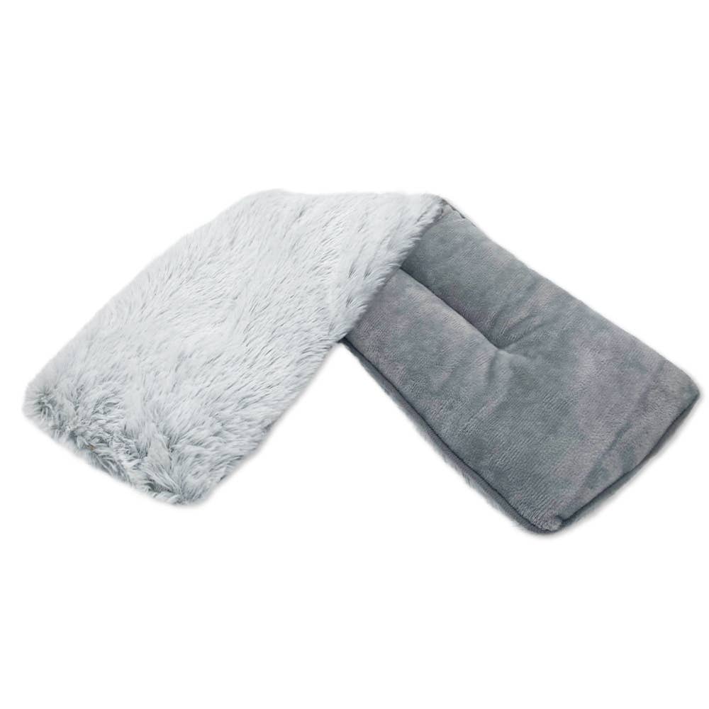 Grey Marshmallow Neck Wrap (Microwavable Heat Pad) by Warmies