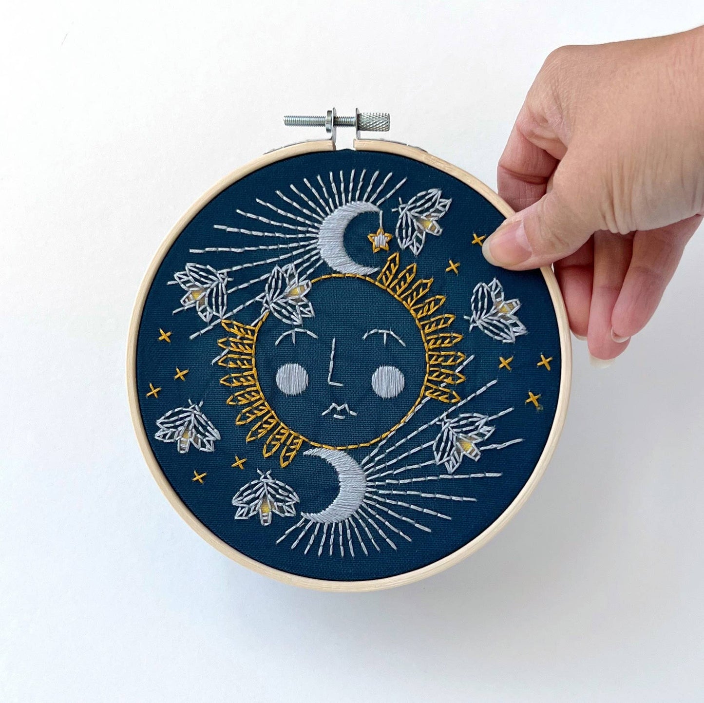 Moonglow Embroidery Kit by Rikrack
