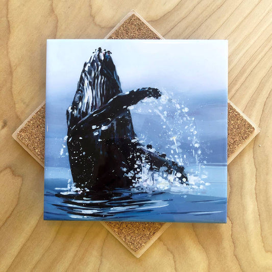 Whale Dance Trivet by Art by Alyssa