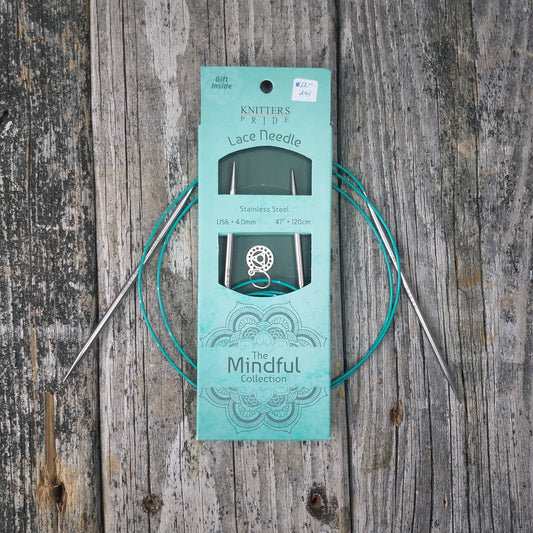 The Mindful Lace Circular Knitting Needles 47" by Knitter's Pride