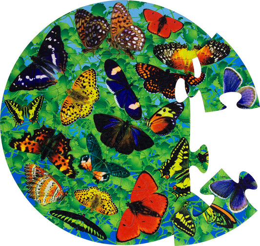 Butterflies - Shaped Puzzle by Maple Landmark