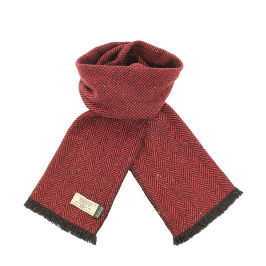 Soft Donegal SD8 Woven Scarf from Mucros Weavers