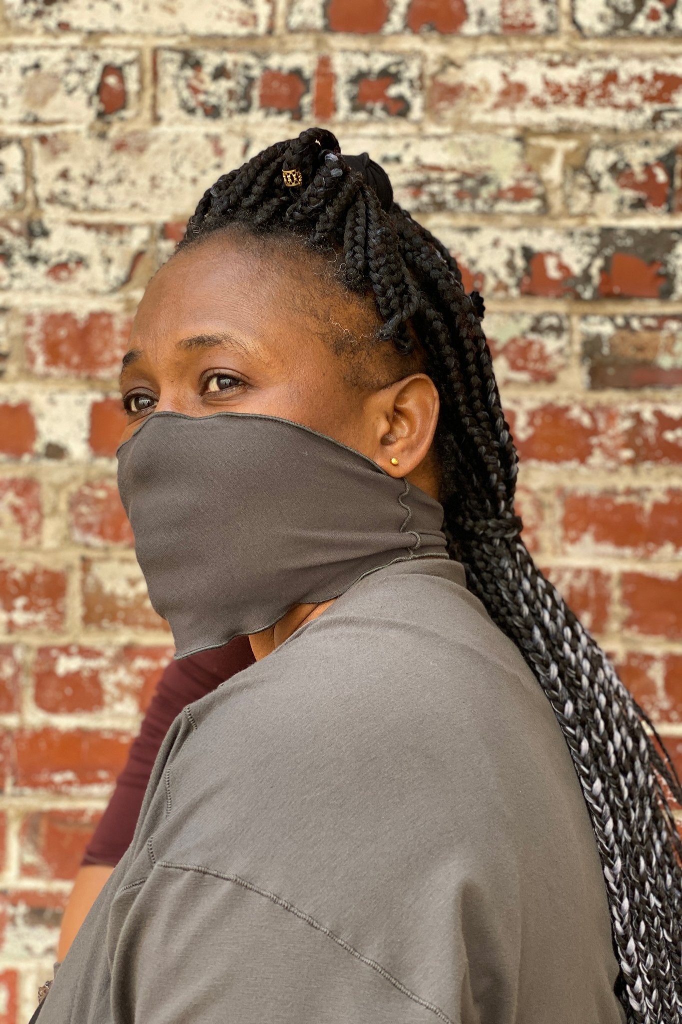 The Band by Angelrox (Headband / Face Mask) - Maine Yarn & Fiber Supply