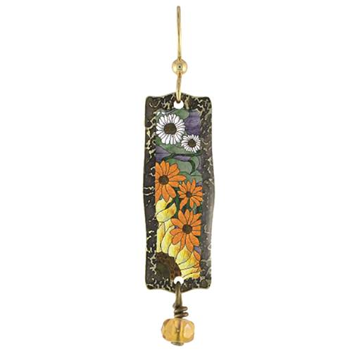 Sunflowers earrings and Necklace by Earth Dreams Jewelry