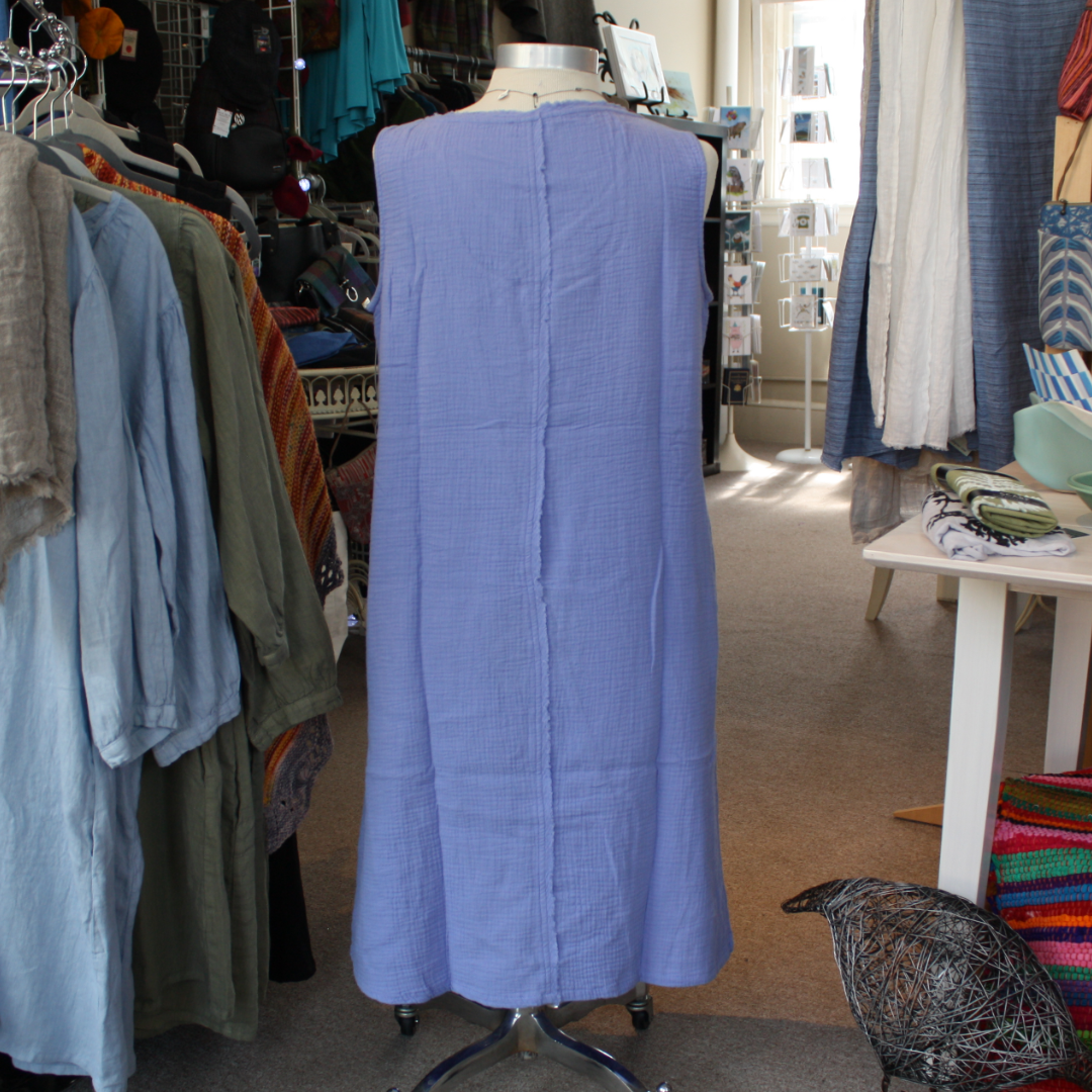 50% off Seaside Patio Dress in Lavender by Habitat Clothing