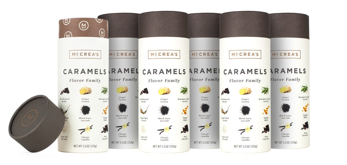Flavor Family Tube By McCrea's Fine Caramels
