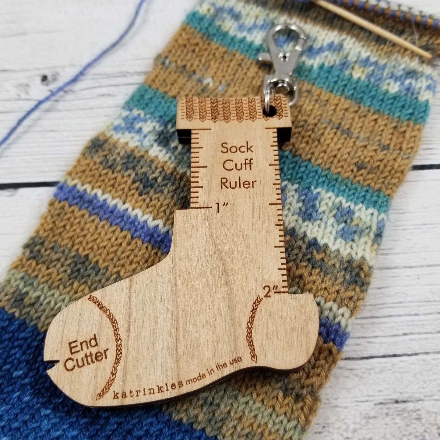 Sock Multi-Tool with Yarn Cutter by Katrinkles