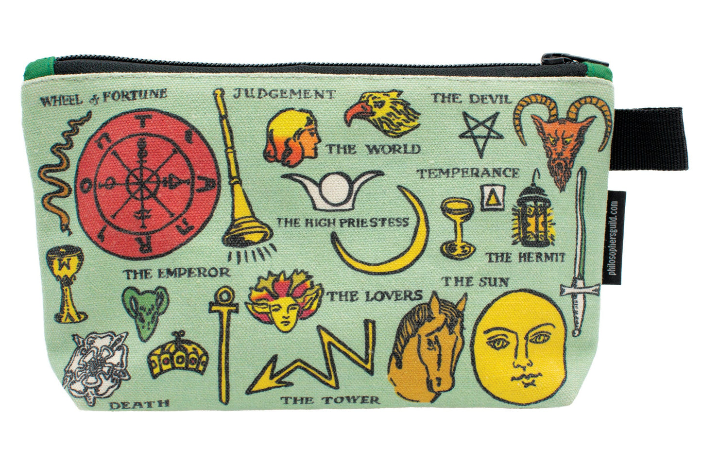 Tarot Zipper Bag from Unemployed Philosophers Guild