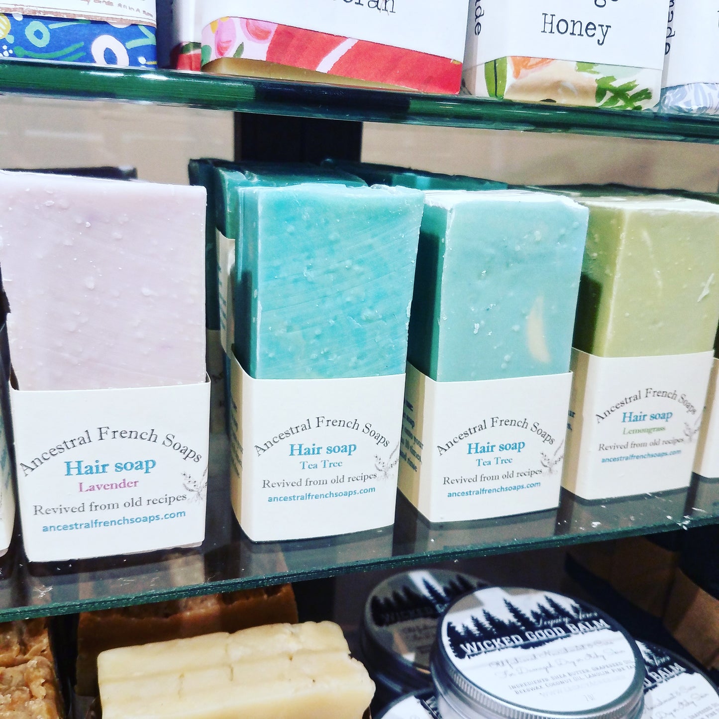 Natural Hair Soaps from Ancestral French Soap