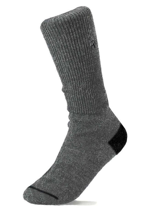 Charcoal Alpaca Socks by Shupaca Alpaca