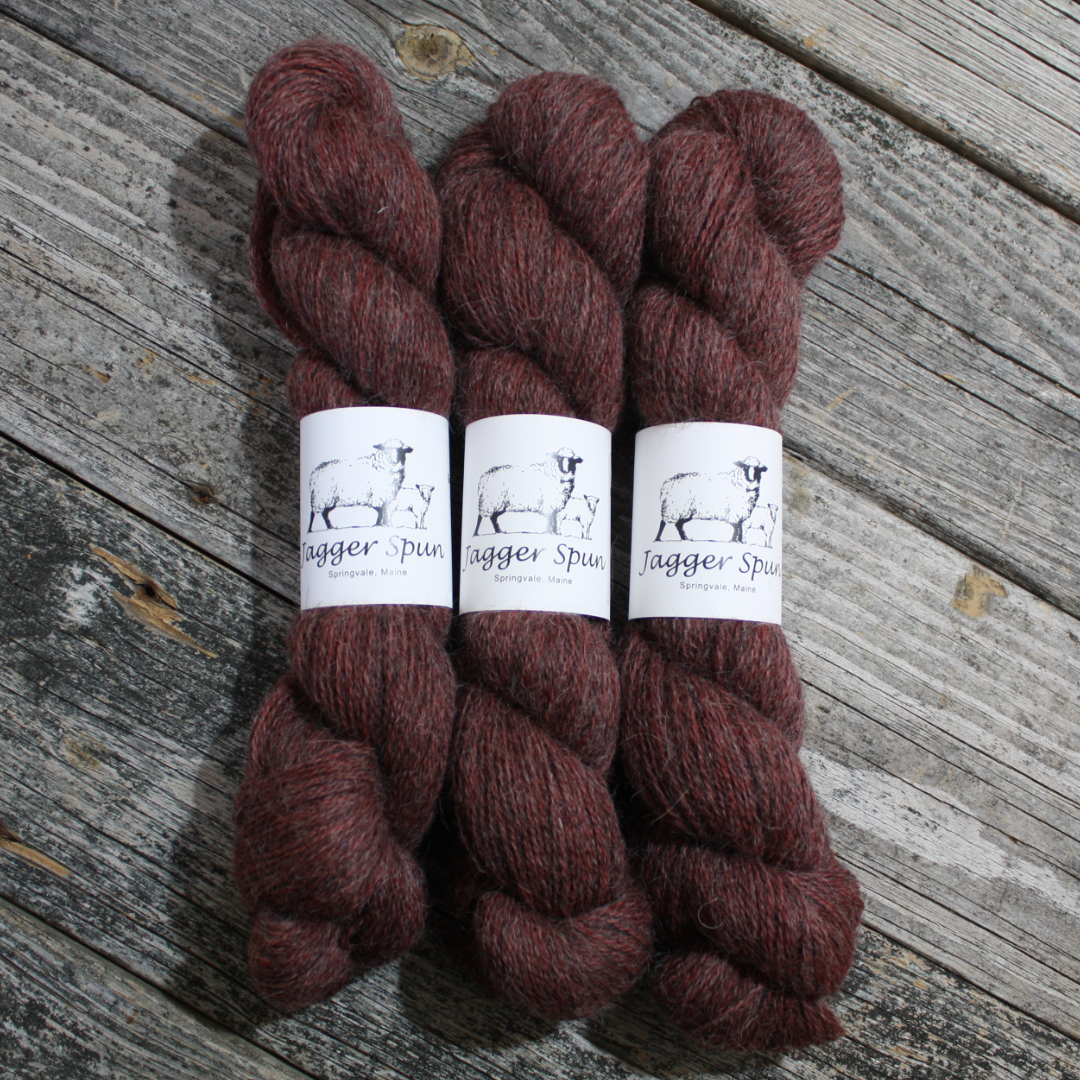 Gotland Heather Line from JaggerSpun: Brick