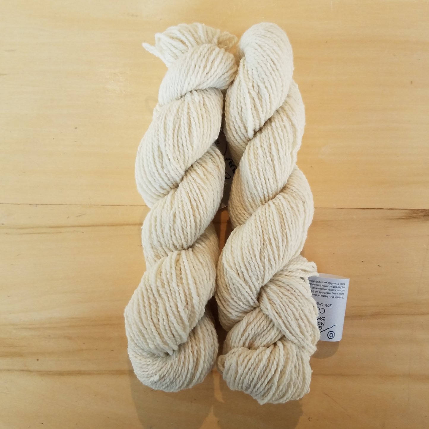 Cotton Comfort by Green Mountain Spinnery: Unbleached White