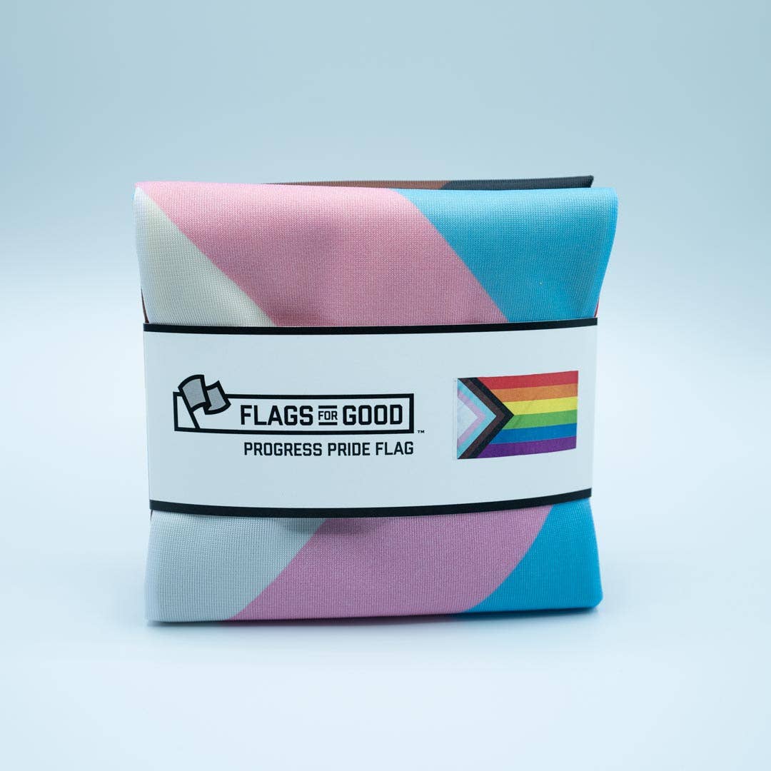 Progress Pride Flag (Licensed) by Flags for Good