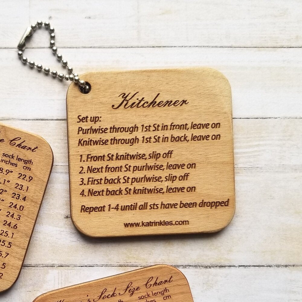 Kitchener Stitch (Grafting) Instructions (Mix and Match Mini Tools) by Katrinkles