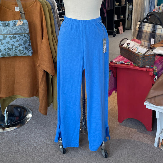 SALE 50% off - Cotton Knit Flood Pant in River by Habitat Clothing