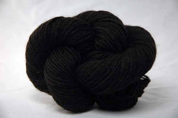 Mountain Mohair by Green Mountain Spinnery: Jet Black - Maine Yarn & Fiber Supply