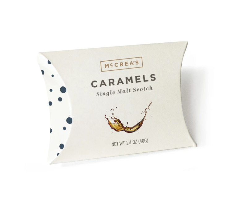 Single Malt Scotch Pillow Pack By McCrea's Fine Caramels