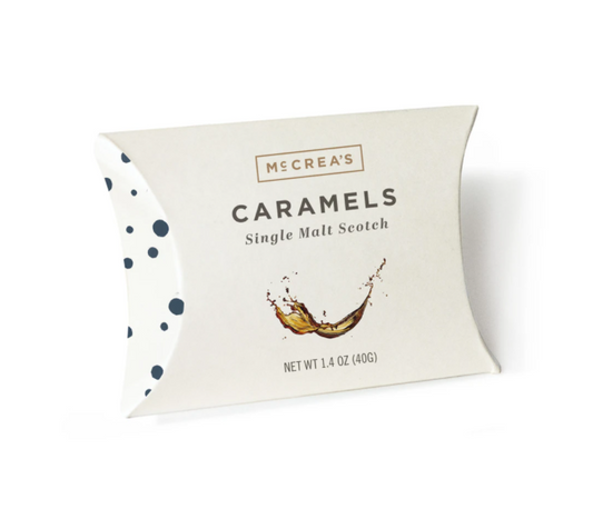 Single Malt Scotch Pillow Pack By McCrea's Fine Caramels
