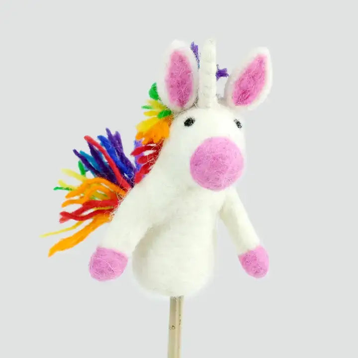 Magic Meadow Felt Finger Puppets by The Winding Road - Maine Yarn & Fiber Supply