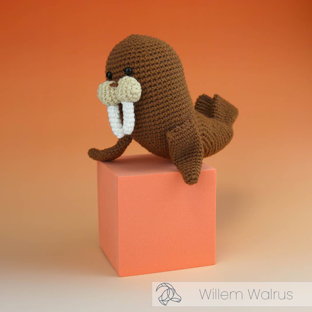 Willem Walrus Crochet Kit from Hardicraft