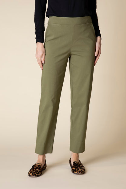 Millennium Ankle Pant in Olive by Habitat Clothing