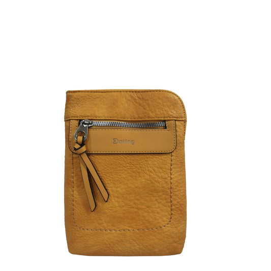 Vegan Leather Flat Crossbody Bag by Darling's Canada