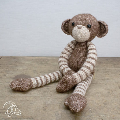 Malinda Monkey Knitting Kit from Hardicraft
