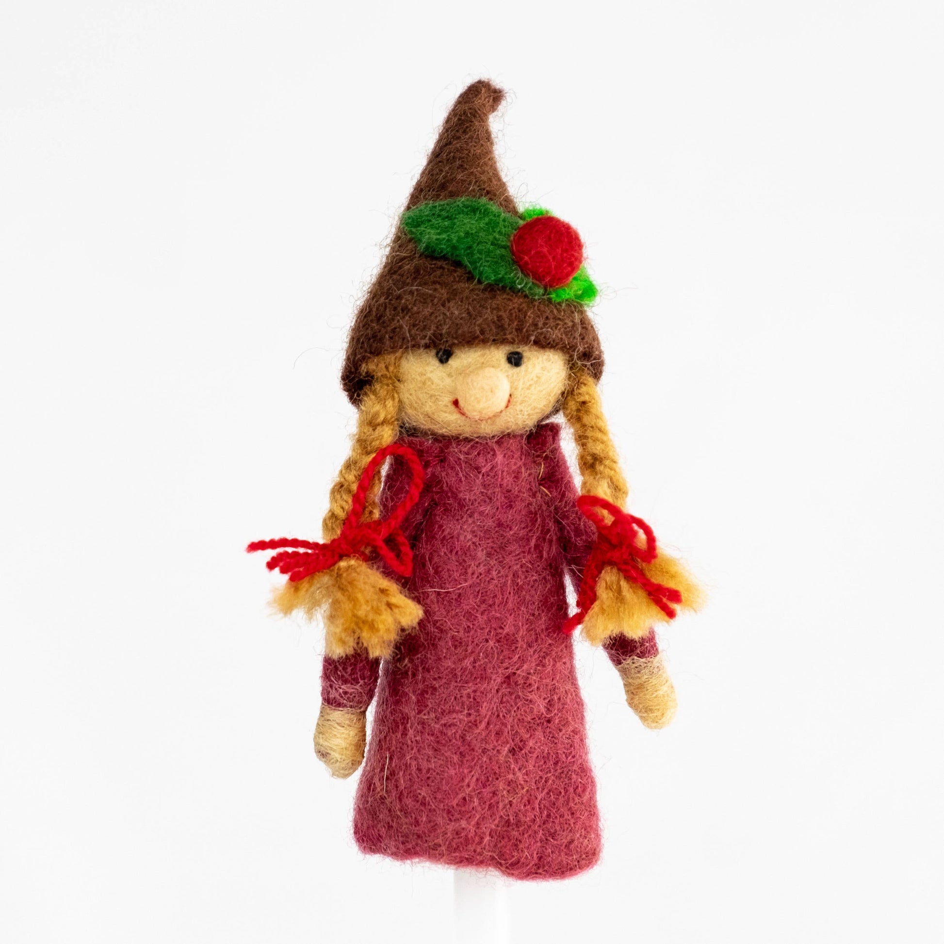 Gnome Felt Finger Puppets by The Winding Road - Maine Yarn & Fiber Supply