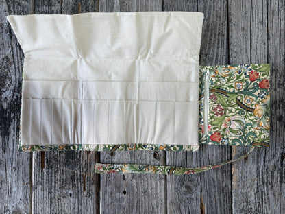 Golden Lily Small Needle Organizer by Katrinka Nova Designs