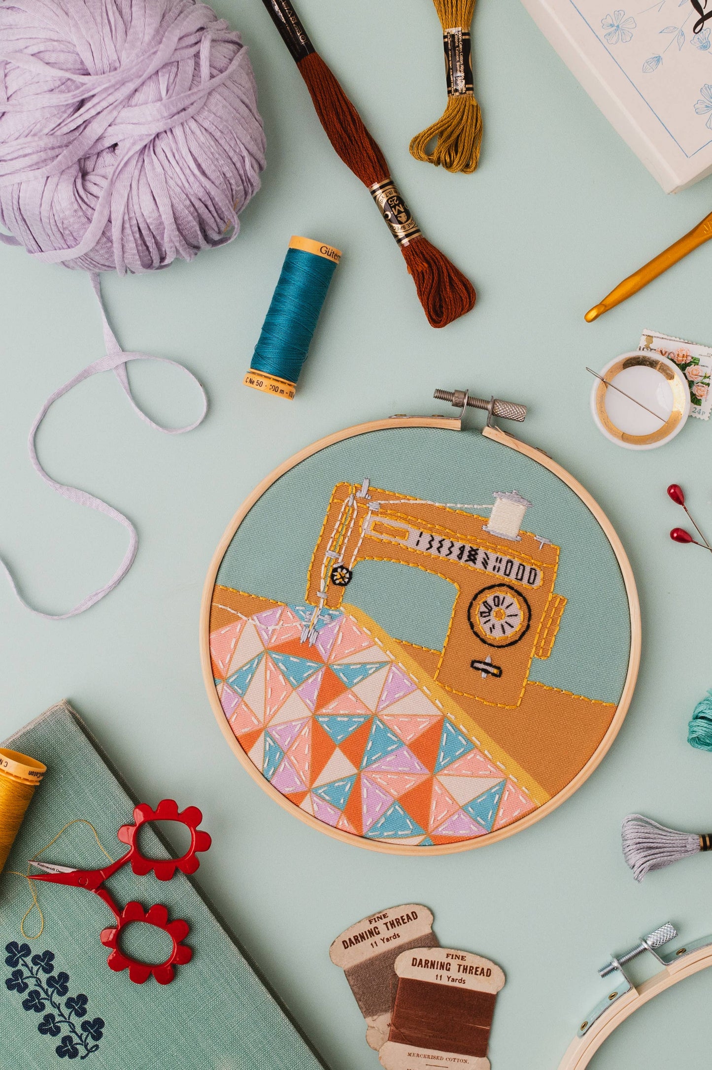 Quilt Embroidery Kit by Rikrack