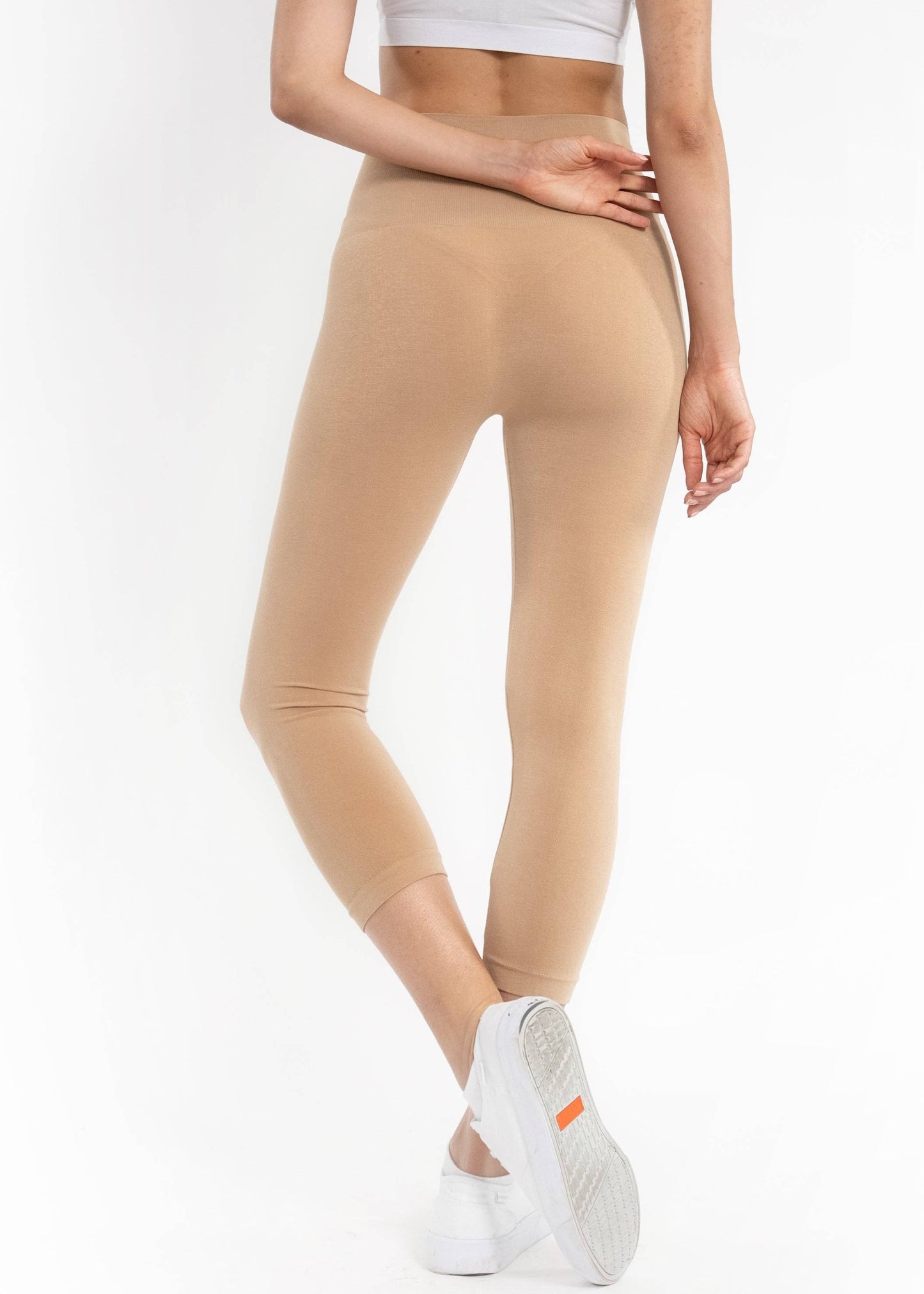 High Waist Crop (3/4) Leggings by Elietian - Maine Yarn & Fiber Supply