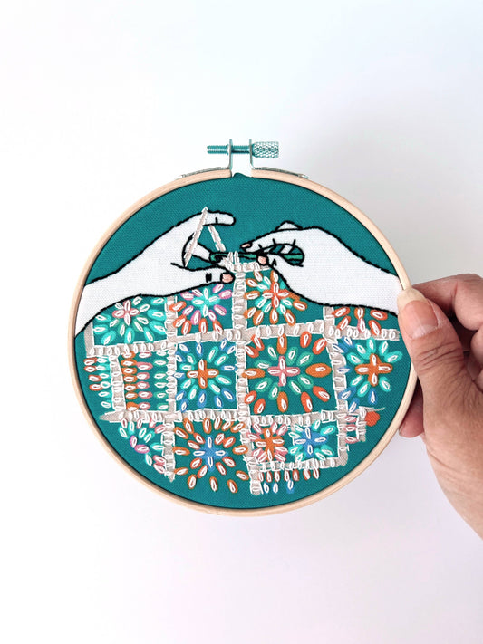 Crochet Embroidery Kit by Rikrack
