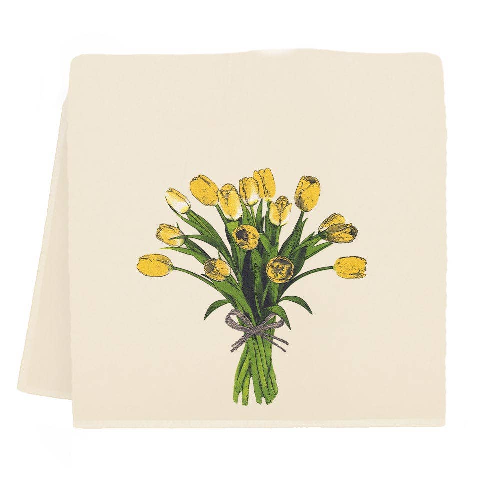 Spring Tulips Tea Towel from Eric and Christopher