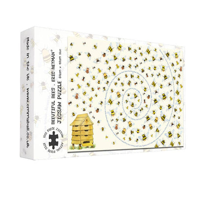 Bees 1000 Piece Boxed Jigsaw Puzzle from Emma Ball Ltd