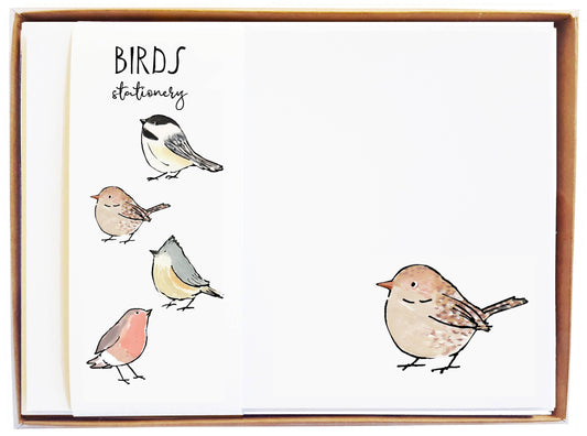 Birds Stationery by Molly O