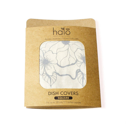 Halo Dish and Casserole Cover Square | Edible Flowers