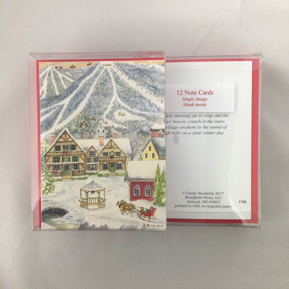 Alpine - Boxed Set of 12 Greeting Cards by Woodfield Press